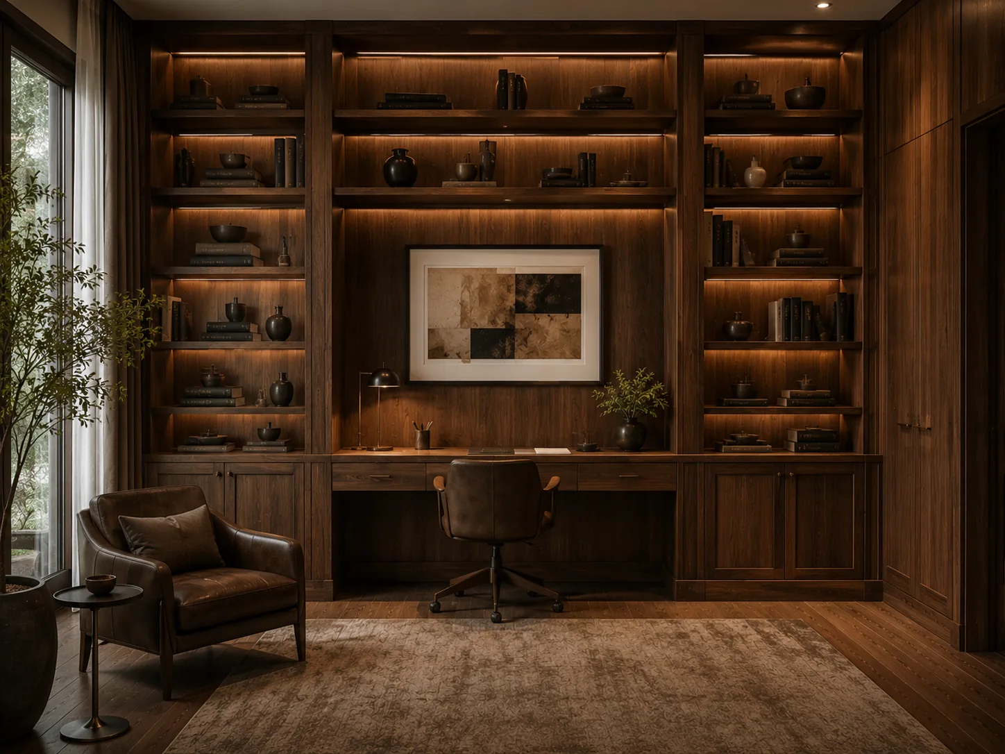 Wood House architectural woodwork