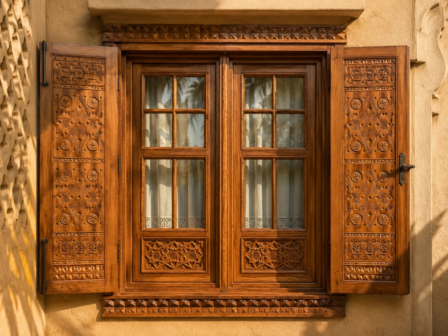 Wooden Windows example 3
